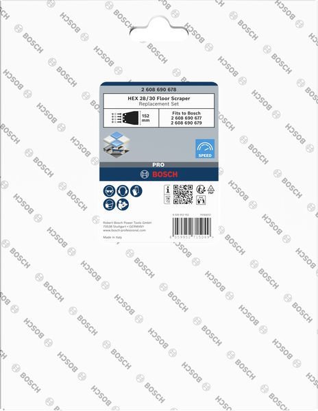 Bosch PRO HEX 28/30 Ersatzteil-Set für Bodenschaber Produktbild img2 L