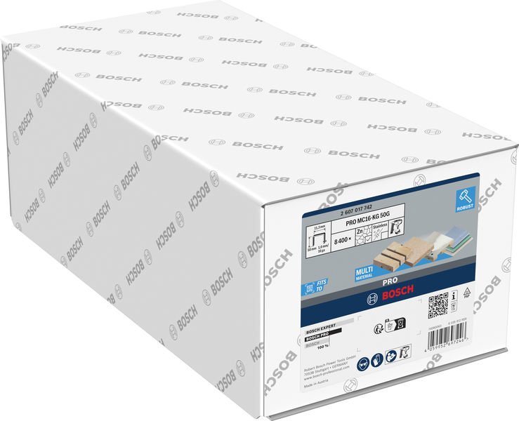 Bosch PRO MC16-KG 50G Kronenklammer mit mittlerem Rücken, 1,6/16&nbsp;g, 50&nbsp;mm Produktbild img2 L