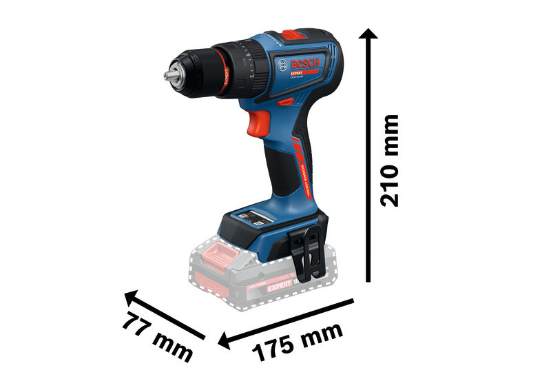 Bosch EXPERT Akku-Schlagbohrschrauber EXSB 18V-90 Produktbild img3 L