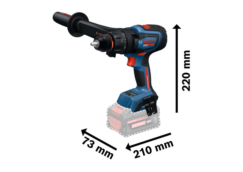 Bosch EXPERT Akku-Schlagbohrschrauber EXSB 18V-150 Produktbild img3 L