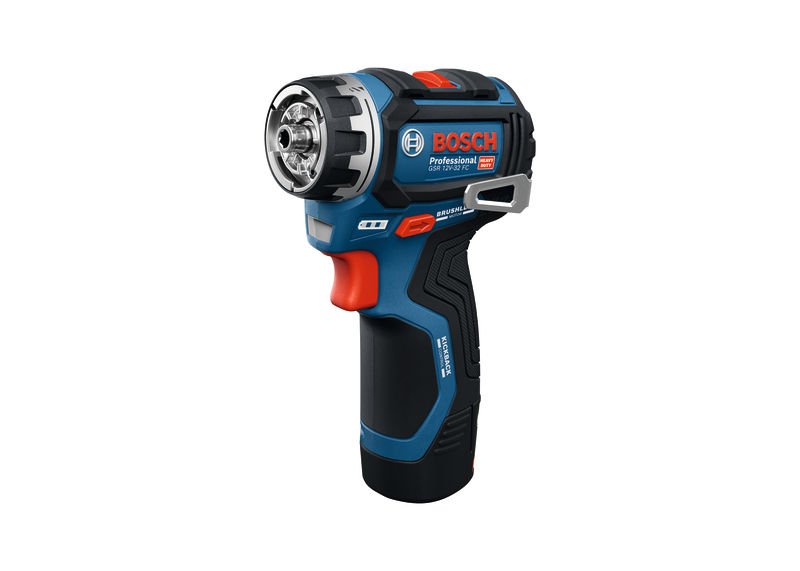 Bosch Schrauber GSR 12V-32 FC, div. Aufsätze, Zusatzhandgriff, Tiefenanschlag, L-BOXX Produktbild img2 L