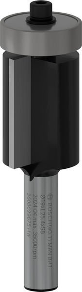 Bosch PRO Bündigfräser mit untenliegendem Führungskugellager Produktbild img1 L