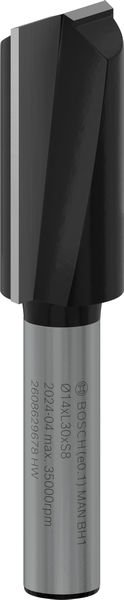 Bosch PRO Nutfräser, zweischneidig, Ø 14 x L 30, Schaft 8 mm Produktbild img1 L
