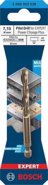 Bosch EXPERT Zentrierbohrer für Power Change Plus, HSS-Co, Ø7.15 x 44 x 85&nbsp;mm Produktbild img9 L