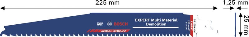 Bosch EXPERT Multi Material Demolition S1169XHM Säbelsägeblatt Produktbild img6 L