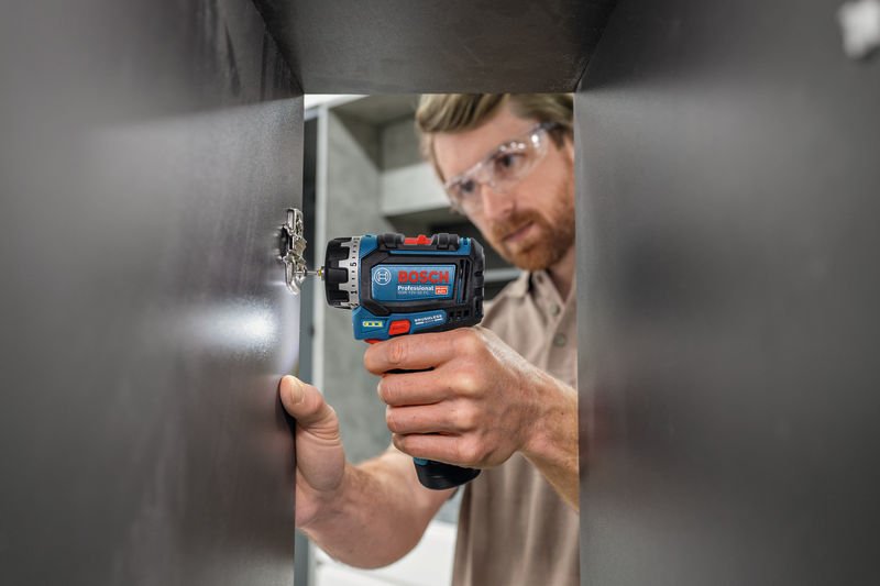 Bosch Schrauber GSR 12V-32 FC, div. Aufsätze, Zusatzhandgriff, Tiefenanschlag, L-BOXX Produktbild img5 L