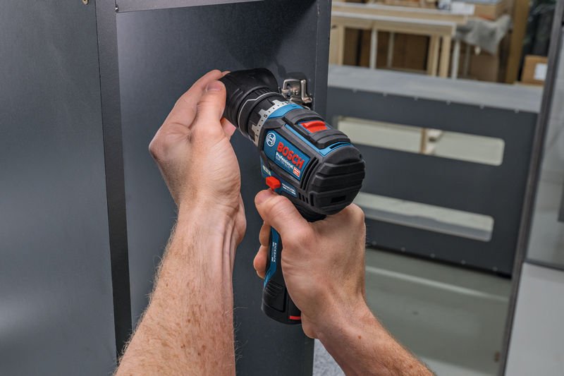 Bosch Schrauber GSR 12V-32 FC, div. Aufsätze, Zusatzhandgriff, Tiefenanschlag, L-BOXX Produktbild img4 L