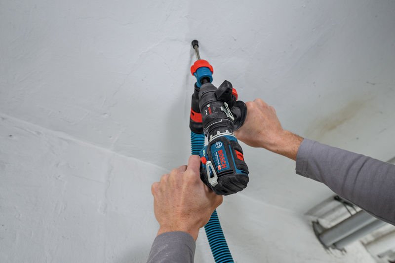 Bosch Schrauber GSR 12V-32 FC, div. Aufsätze, Zusatzhandgriff, Tiefenanschlag, L-BOXX Produktbild img10 L