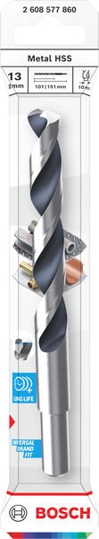 Bosch Metal HSS Spiralbohrer,  CYL Reduzierter Schaft Produktbild img2 L