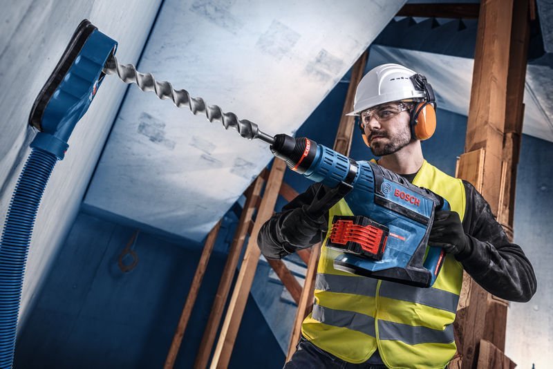 Bosch EXPERT Akku-Bohrhammer mit SDS max EXBH 18V-45, XL-BOXX Produktbild img3 L