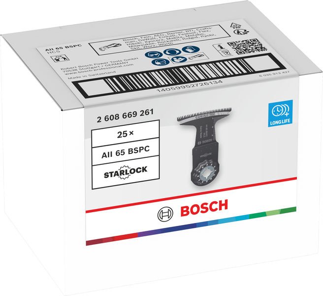 Bosch AII 65 BSPC Holz Tauchsägeblatt, Starlock, 65 x 40 mm Produktbild img2 L