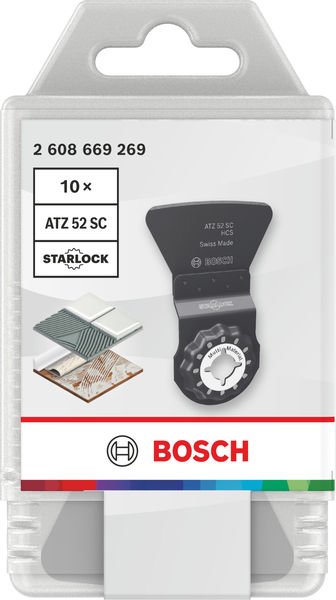 Bosch ATZ 52 SC Multi Material Tauchsägeblatt, Starlock, 52 x 26 mm, 10-tlg. Produktbild img3 L