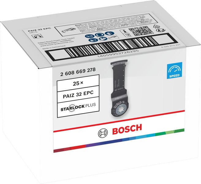 Bosch PAIZ 32 EPC Holz Tauchsägeblatt, Starlock, 32 x 60 mm, TU25 Produktbild img2 L