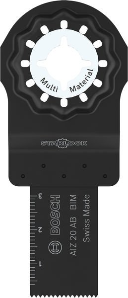 Bosch AIZ 20 AB Multi Material Tauchsägeblatt, Starlock, 20 x 30 mm Produktbild img5 L