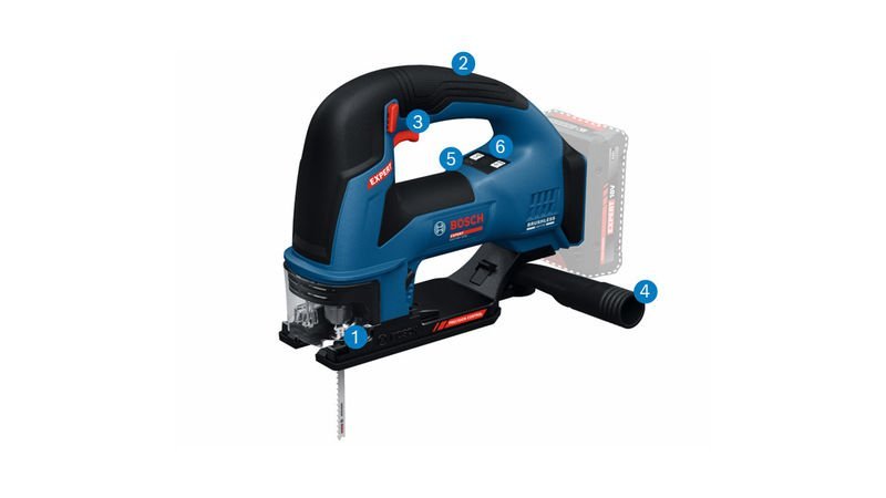 Bosch EXPERT Akku Stichsäge EXST 18V-155B Produktbild img9 L