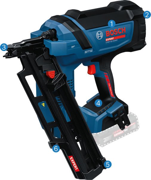 Bosch EXPERT Akku-Holznagler EXNH 18V-90MR in XL-BOXX Produktbild img3 L
