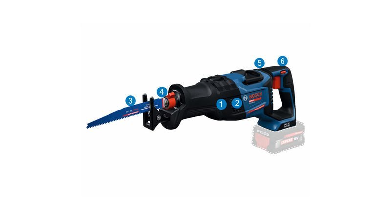 Bosch EXPERT Akku-Säbelsäge EXSA 18V-32 Produktbild img17 L