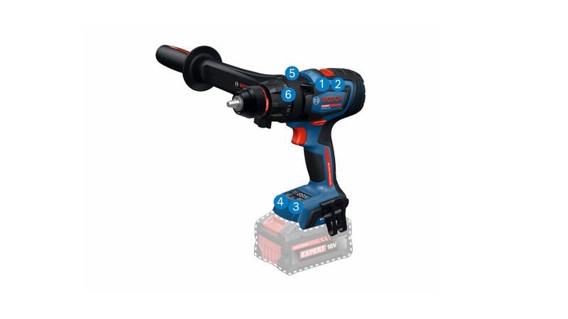 Bosch EXPERT Akku-Bohrschrauber EXSR18V-150,  2 x EXBA18V-80,  1 x EXBA18V-5, L-BOXX 136 Produktbild img9 L