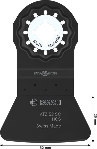 Bosch ATZ 52 SC Multi Material Tauchsägeblatt, Starlock, 52 x 26 mm Produktbild img4 L
