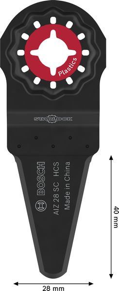 Bosch AIZ 28 SC Kunststoff Schneider, Starlock, 28 x 40 mm, TU25 Produktbild img4 L
