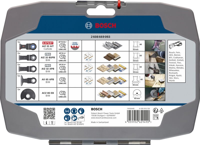 Bosch Schneid-Set, 5-tlg. Produktbild img5 L