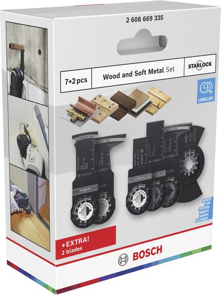 Bosch Holz- und Weichmetall-Set, 9-tlg. Produktbild img2 L