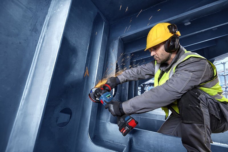 Bosch EXPERT Akku-Winkelschleifer EXWS 18V-15S Produktbild img4 L