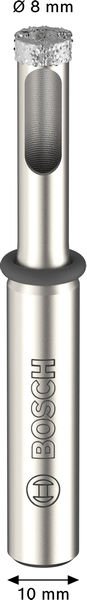 Bosch Ceramic wet Nassbohrer, 8 x 10 x 30 mm Produktbild img4 L