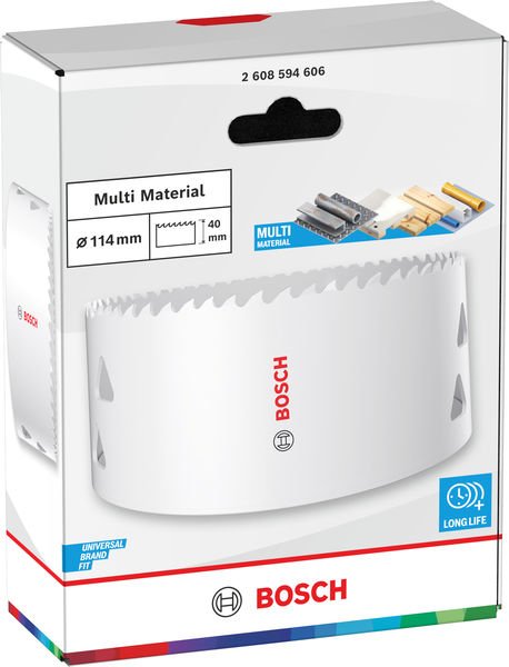 Multi Material Lochsäge mit Gewinde Produktbild img3 L