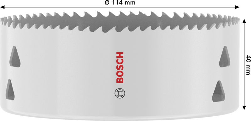 Multi Material Lochsäge mit Gewinde Produktbild img4 L