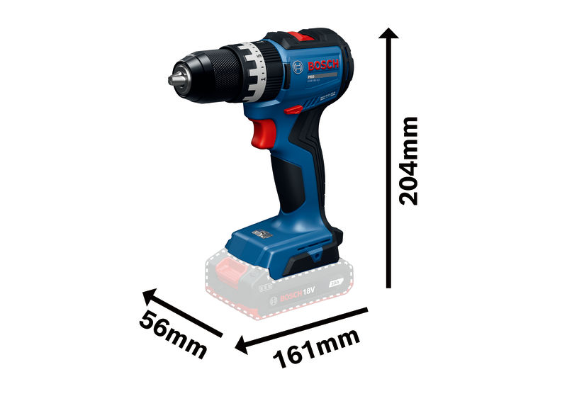 Bosch Akku-Schlagbohrschrauber GSB18V-52 in L-BOXX Produktbild img3 L