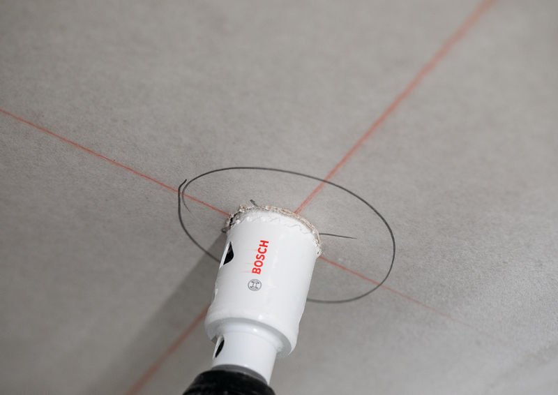 Multi Material Lochsäge mit Aufsteckhalter, 29 x 40 mm Produktbild img12 L