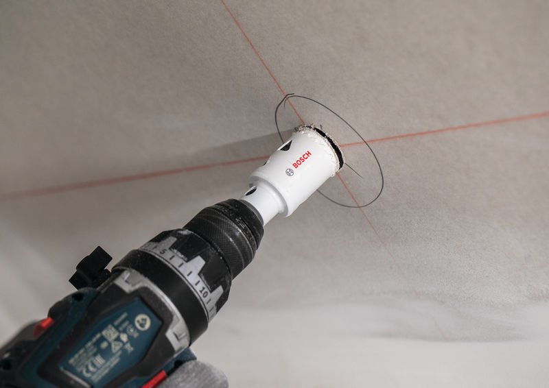 Multi Material Lochsäge mit Aufsteckhalter, 29 x 40 mm Produktbild img9 L