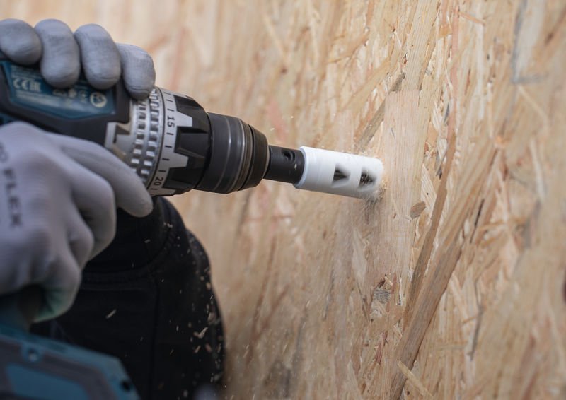 Multi Material Lochsäge mit Gewinde, 16 x 40 mm Produktbild img14 L