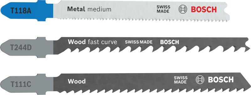Bosch Stichsägeblatt Set Wood and Metal Basic, 3-tlg. Produktbild img1 L