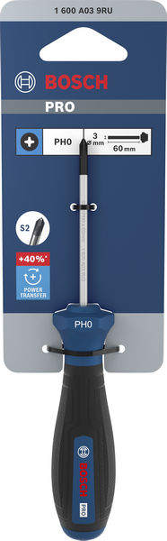 Bosch PRO Schraubendreher PH0 x 60 mm Produktbild img2 L