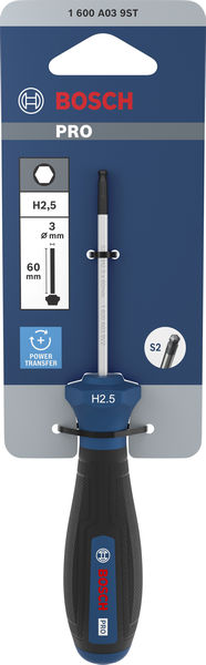 Bosch PRO Schraubendreher H2.5 x 60 mm Produktbild img2 L