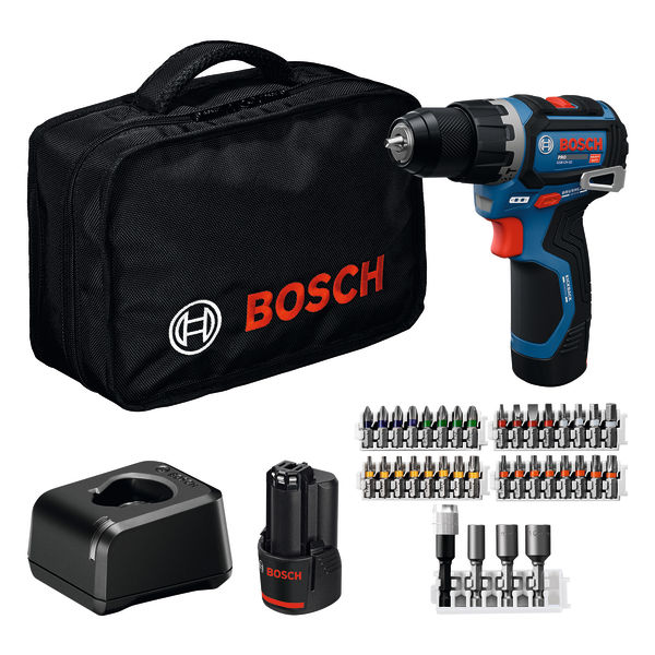 Bosch Akku-Schlagbohrschrauber GSB12V-32, 2x Akku GBA 12V 2.0Ah in Werkzeugtasche Produktbild img1 L