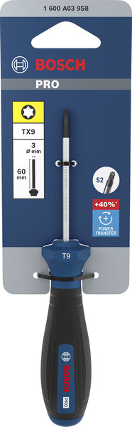Bosch PRO Schraubendreher TX9 x 60 mm Produktbild img2 L