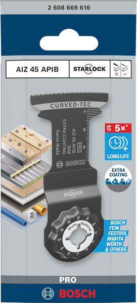 Bosch PRO AIZ 45 APIB Tauchsägeblatt, 45 x 45&nbsp;mm Produktbild img2 L