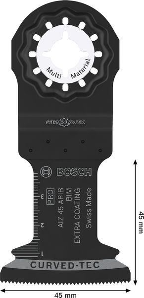 Bosch PRO AIZ 45 APIB Tauchsägeblatt, 45 x 45&nbsp;mm Produktbild img4 L