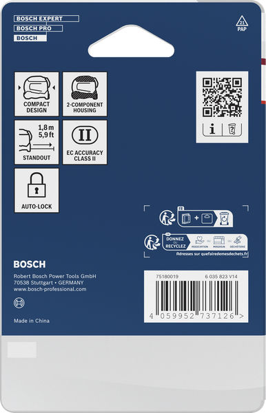 Bosch Maßband 3 m / 10 ft, Auto-Lock Produktbild img3 L