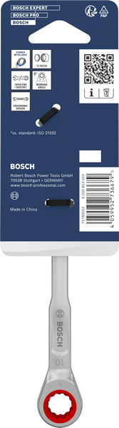 Bosch Ratschen-Ring-Maulschlüssel 10 mm Produktbild img4 L