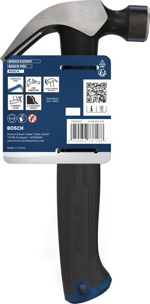 Bosch Zimmermannshammer 12 oz / 340 g, geschwungen Produktbild img3 L