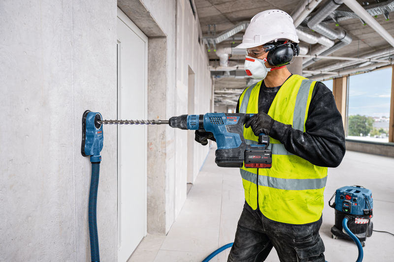 Bosch Akku-Bohrhammer mit SDS max GBH18V-36, 2x EXBA18V-80 in XL-BOXX Produktbild img4 L