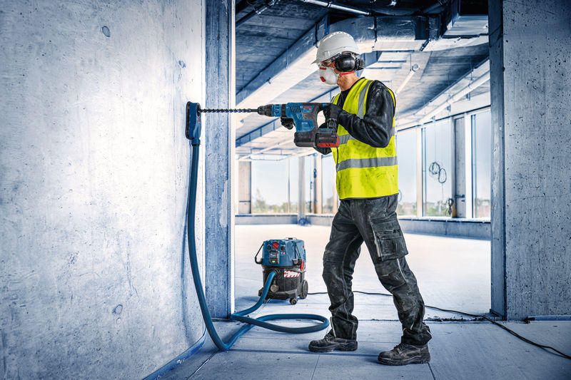 Bosch Akku-Bohrhammer mit SDS max GBH18V-36, 2x EXBA18V-80 in XL-BOXX Produktbild img6 L