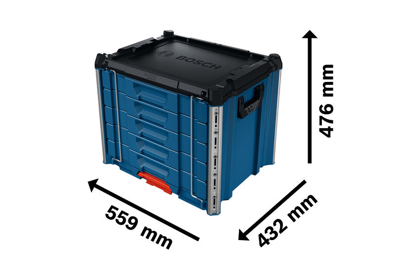 Bosch Koffersystem L-BOXX Contractor 476 Drawer 5 Produktbild img3 L