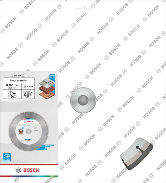 Bosch Multi Material Diamond Trennscheibe, 300 x 20 x 7 mm Produktbild img3 L