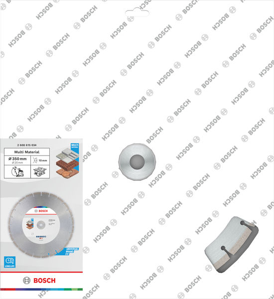 Bosch Multi Material Diamond Trennscheibe, 350 x 20 x 10 mm Produktbild img3 L