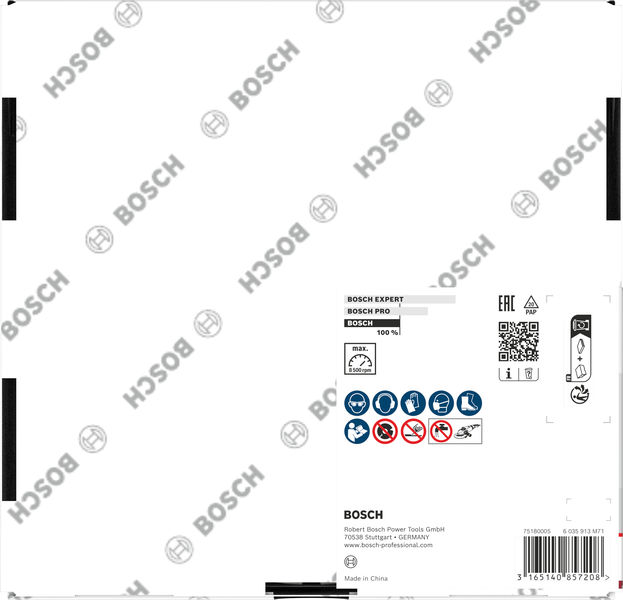 Bosch Multi Material Diamond Trennscheibe, 180 x 22.23 x 7 mm, 10 Stk. Produktbild img4 L